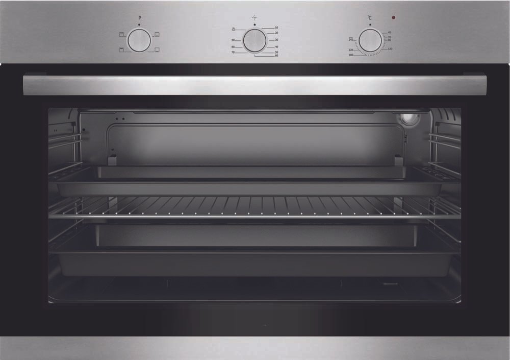 Built-in kitchen appliances oven microwave hob and ceramic cooktop showcase