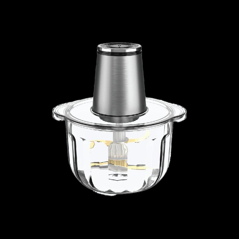 Electric meat chopper appliance and custom retail box packaging design