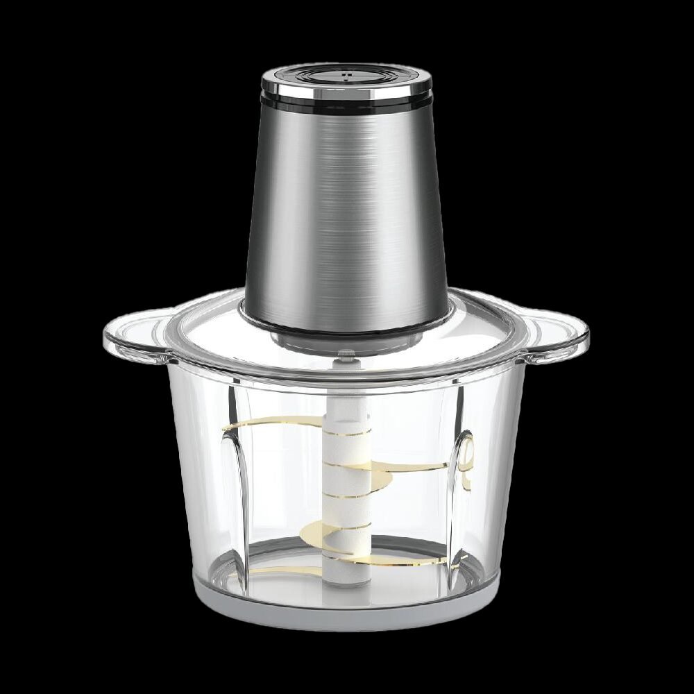Electric meat chopper appliance and custom retail box packaging design