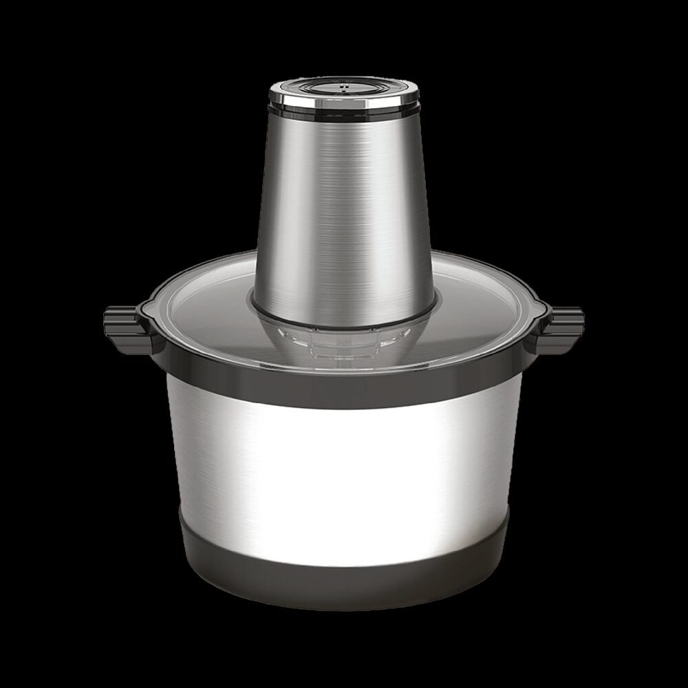 Electric meat chopper appliance and custom retail box packaging design