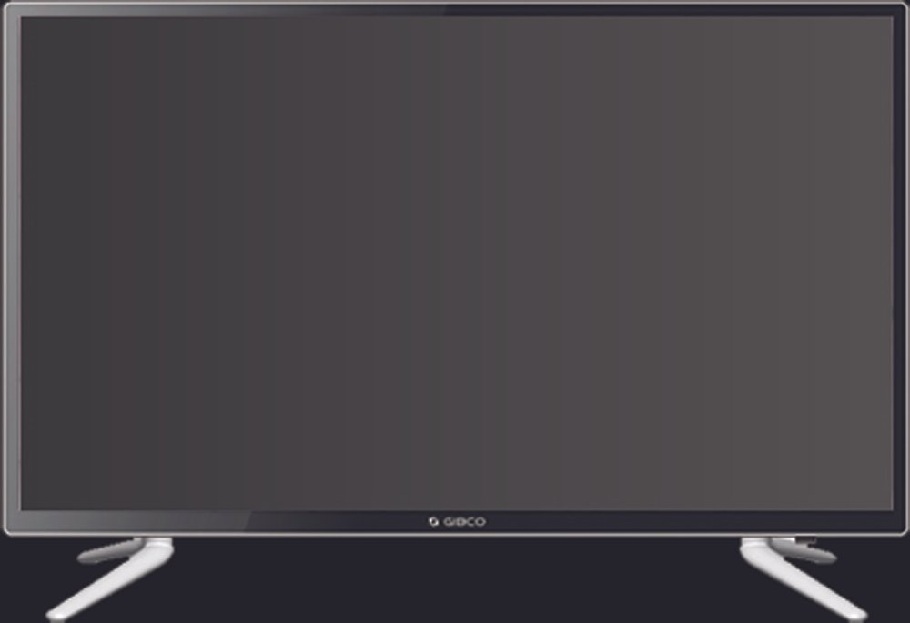 Flat screen smart LED TV unit with custom wholesale packaging graphics