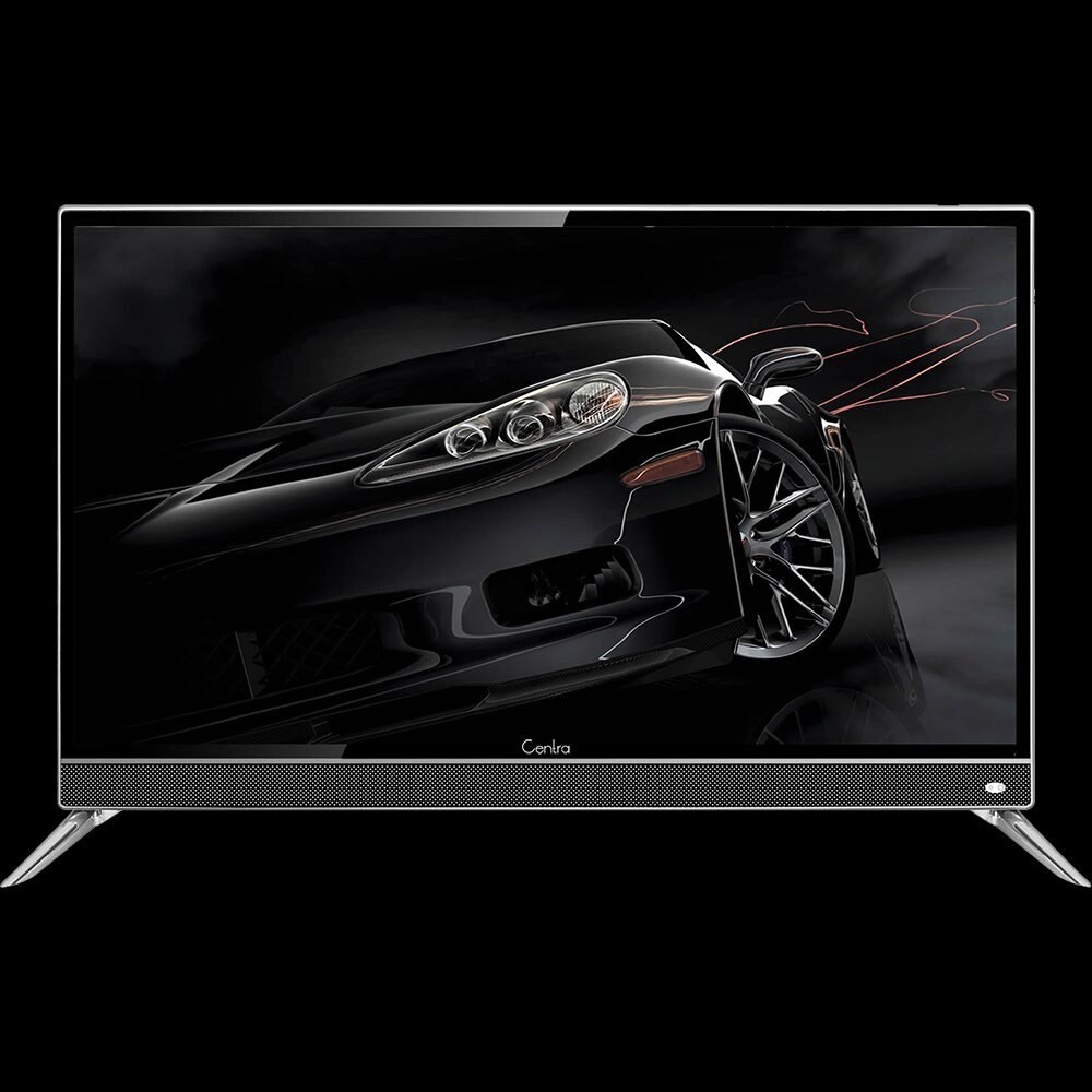 Flat screen smart LED TV unit with custom wholesale packaging graphics