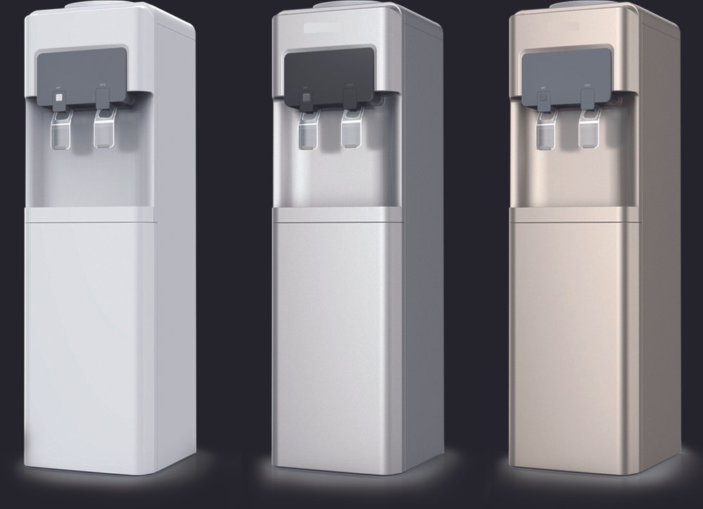 Floor standing water dispenser unit for office and wholesale supply