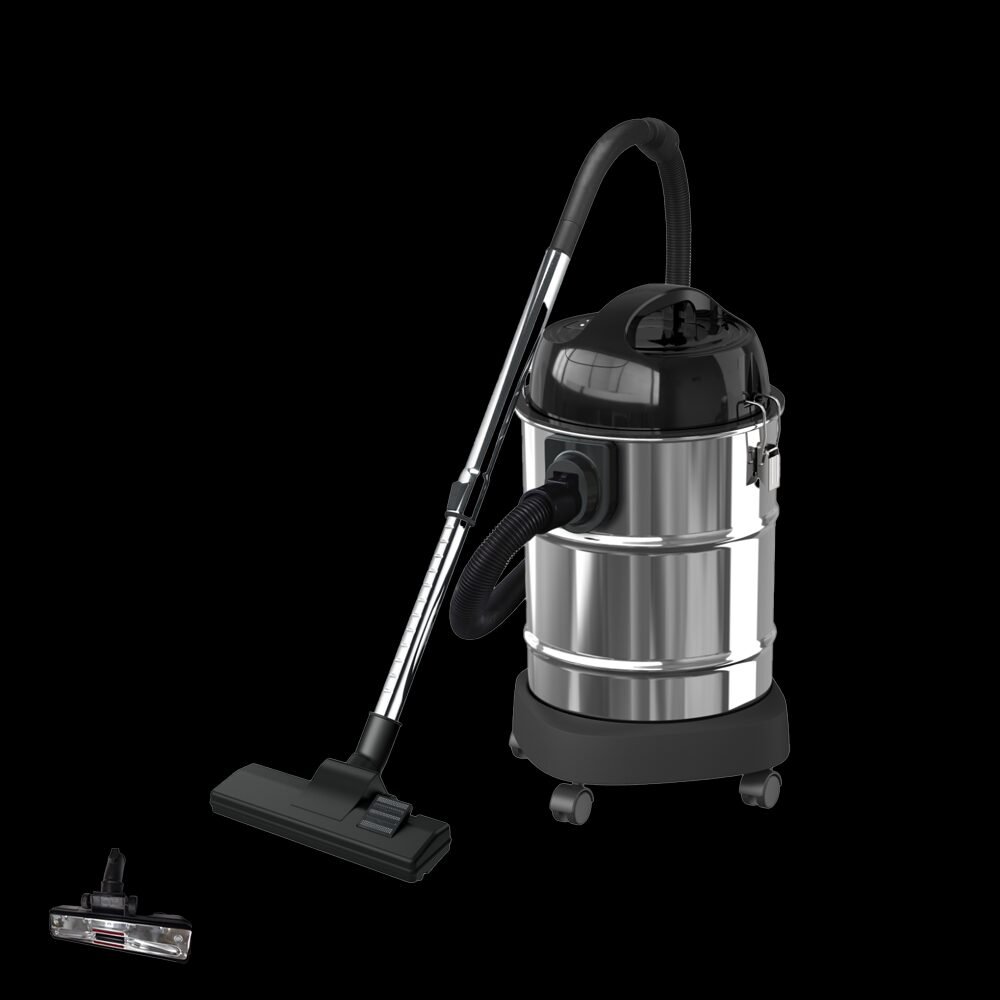 Heavy duty barrel wet and dry vacuum cleaner product showcase